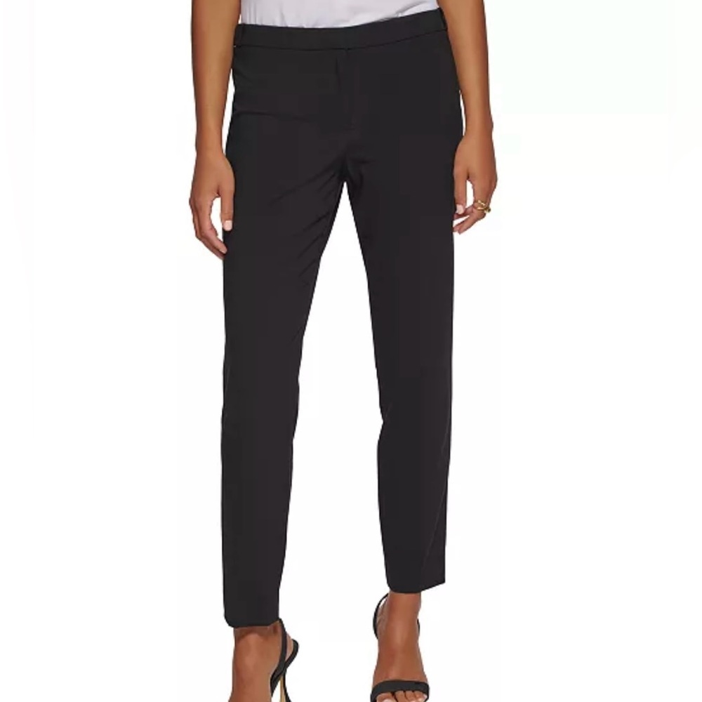 Calvin Klein Black Straight Leg Women's Pants